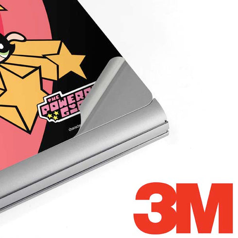 Cartoon Network Powerpuff Girls Gold Stars Surface Book 2 13.5in Skin